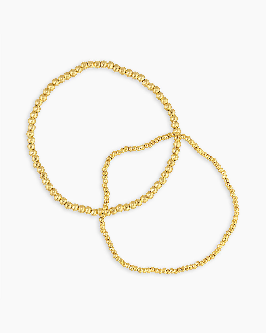 Poppy Gold Plated Bracelet set || option::Gold Plated