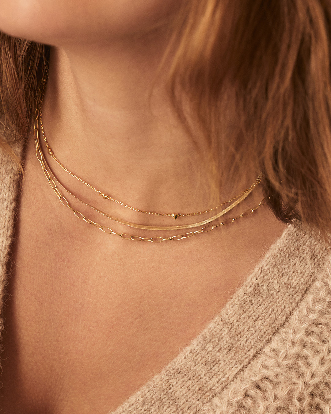 Amour Necklace || option::Gold Plated || set::amour-necklace-stl
