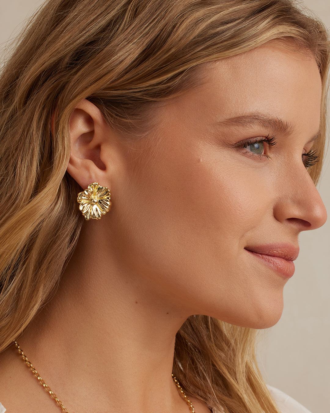Camila Studs || option::Gold Plated