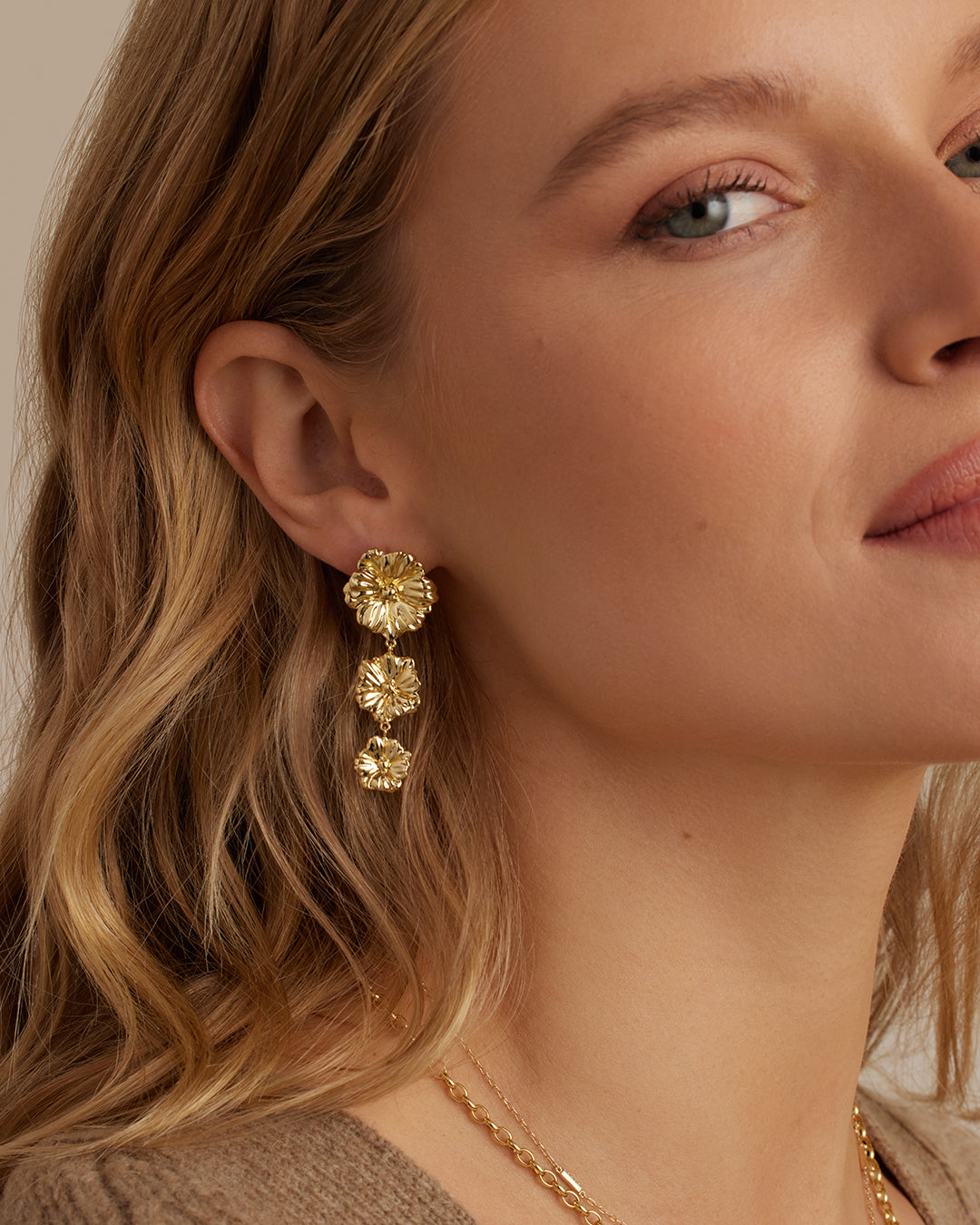 Camila Earrings || option::Gold Plated