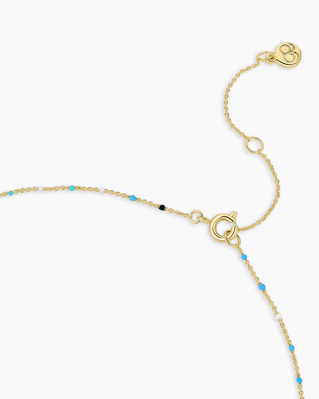 Capri Short Necklace || option::Gold Plated, Laguna