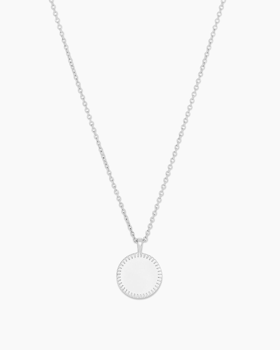 Silver engravable Necklace || option::Silver Plated