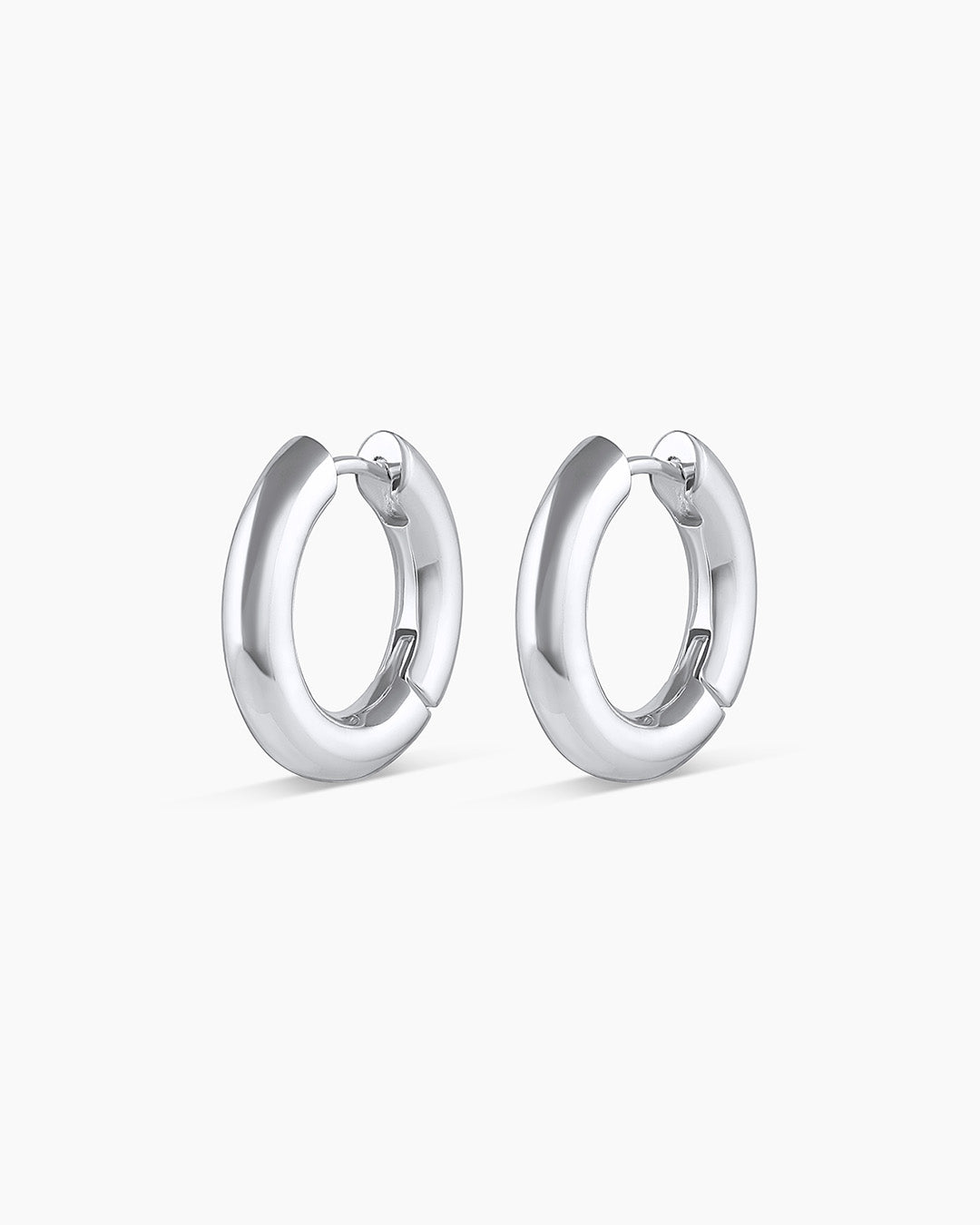 Lou Hoops || option::Silver Plated