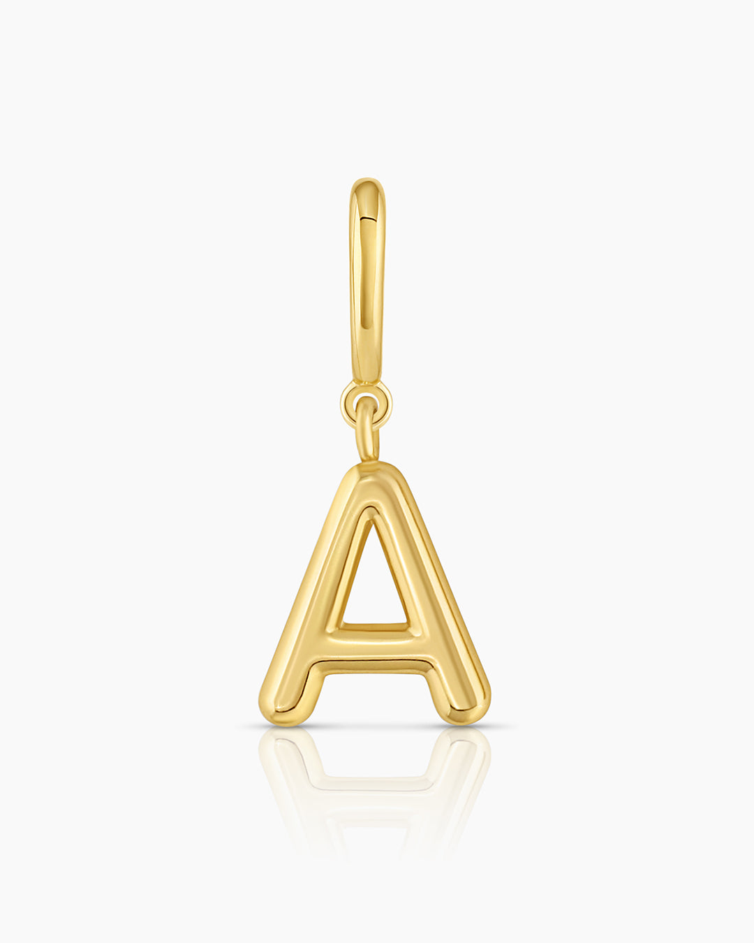Alphabet Helium Parker Charm #A || option::Gold Plated, A