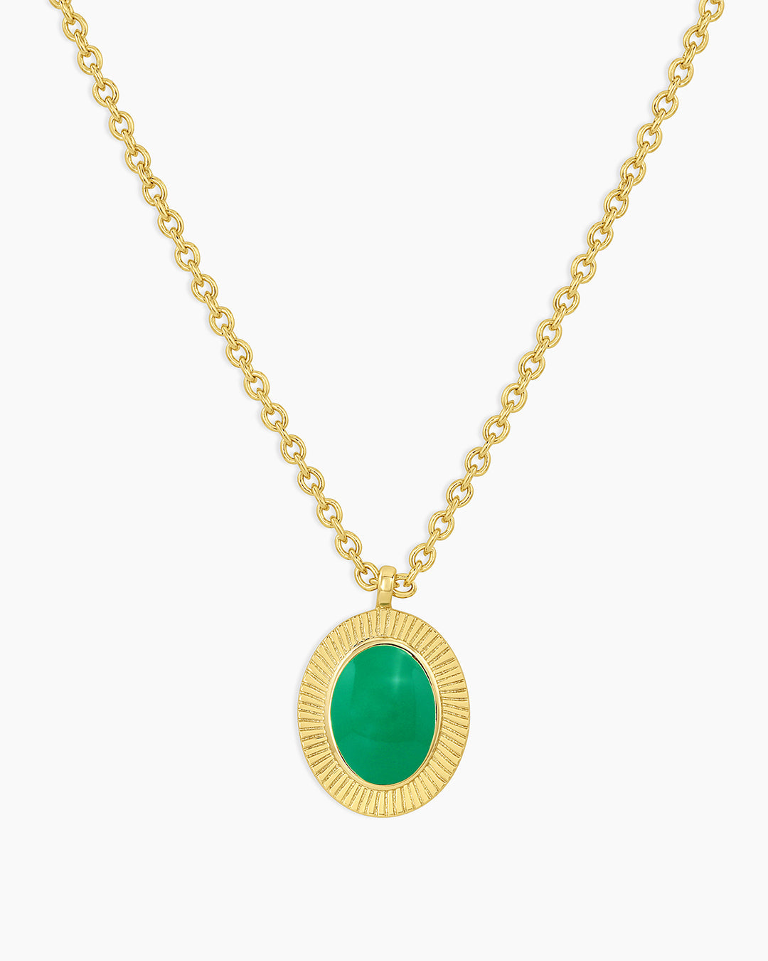 Kelly Pendant Necklace || option::Gold Plated
